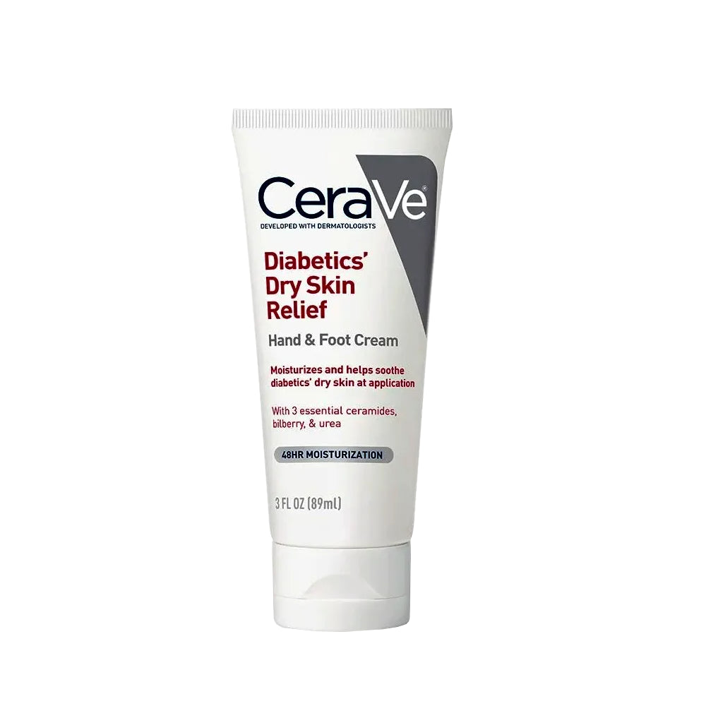 CeraVe Diabetics' Dry Skin Relief Hand & Foot Cream (3 fl oz)