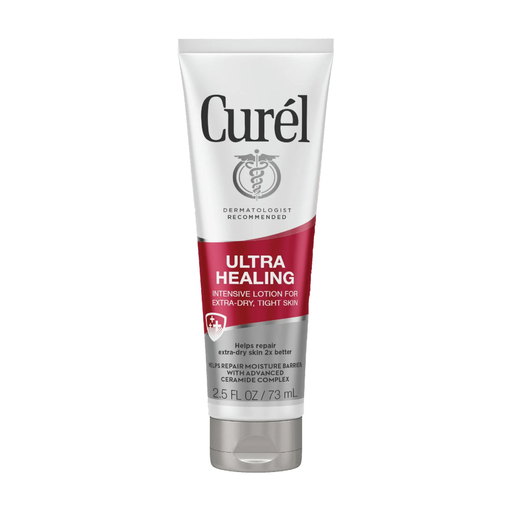 Curel Ultra Healing Intensive Lotion – For Extra Dry, Tight Skin (2.5 oz)