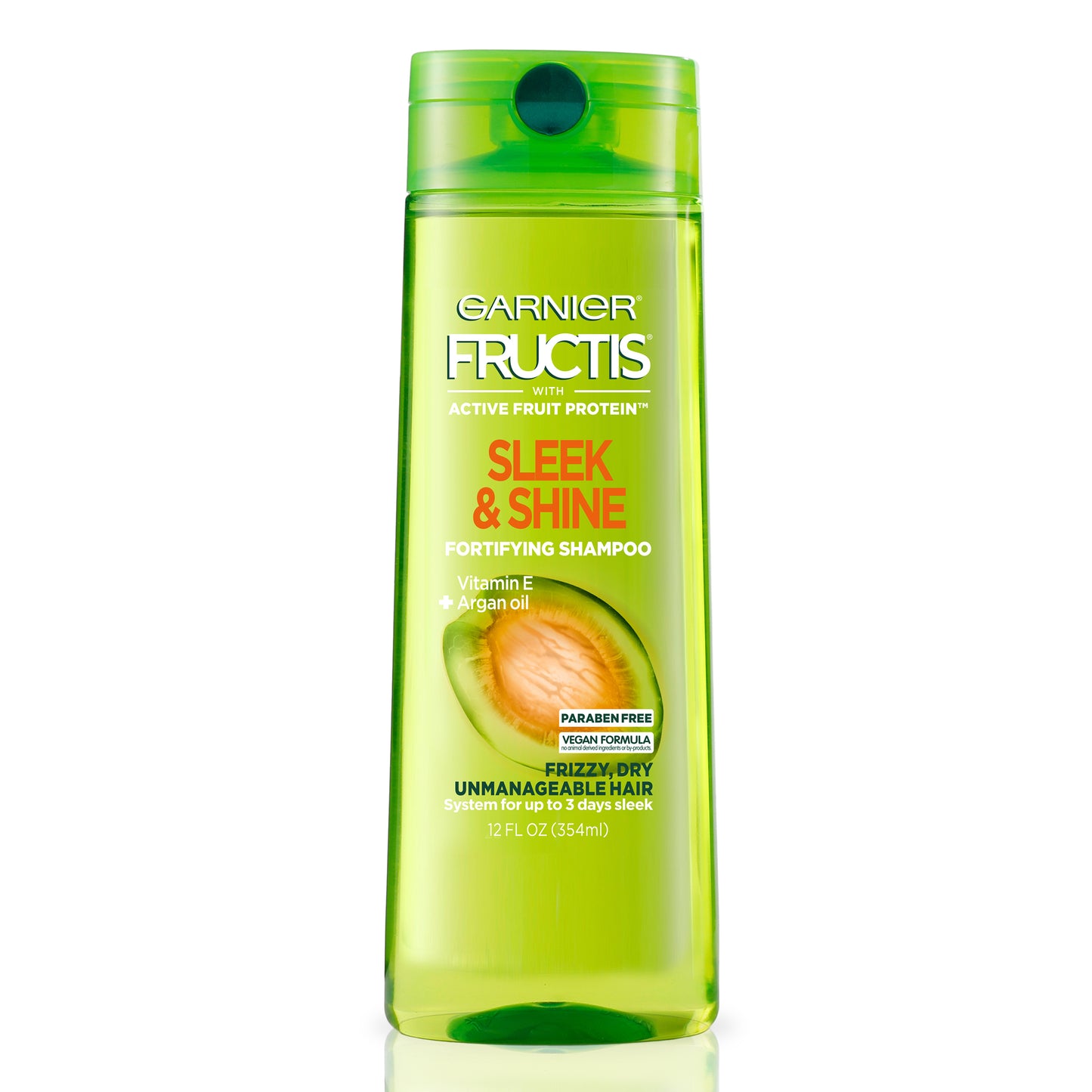 Garnier Fructis Sleek & Shine Shampoo – With Vitamin E & Argan Oil (12.5 fl oz)