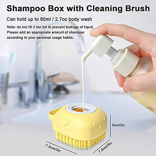 BATH BRUSH – Portable & Easy-Storage Back Scrubber