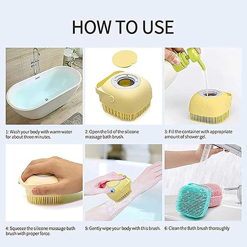 BATH BRUSH – Portable & Easy-Storage Back Scrubber