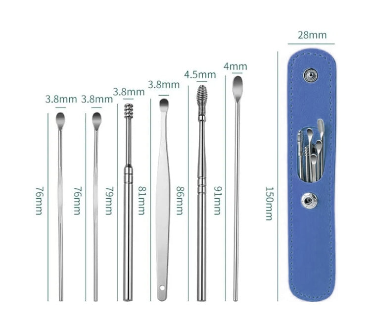 Ear Wax Cleaning Set (6-piece kit)