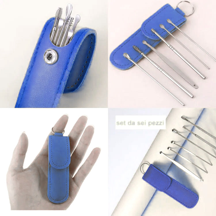 Ear Wax Cleaning Set (6-piece kit)