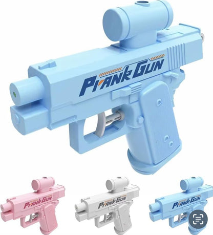 Funny Double-Sided Reverse Water Gun | Mini Tactical Prank Water Sprayer Toy for Kids & Adults | Summer Pool & Beach Water Blaster (Random Color)