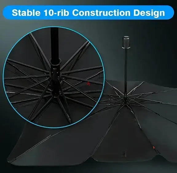 Premium Car Windshield Sun Shade Umbrella | Foldable UV Protection & Heat Insulation Windshield Cover