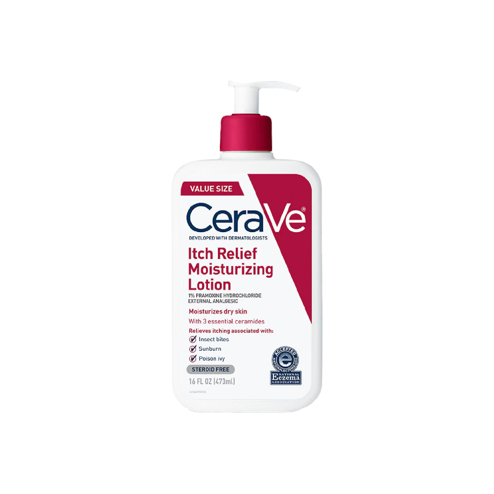 CeraVe Itch Relief Moisturizing Lotion – For Dry, Itchy Skin (16 fl oz)