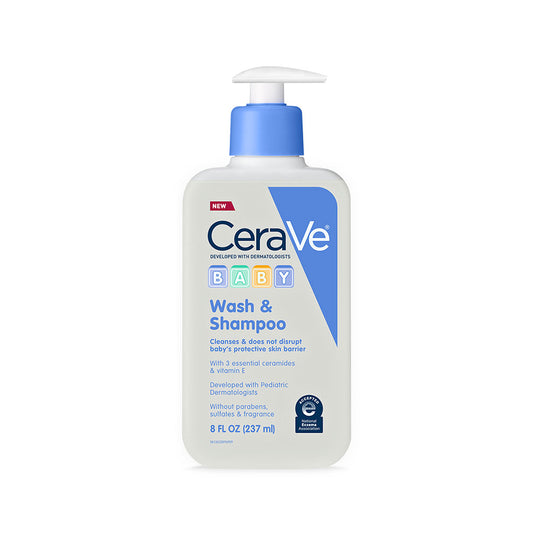 CeraVe Baby Wash & Shampoo (8 fl oz)
