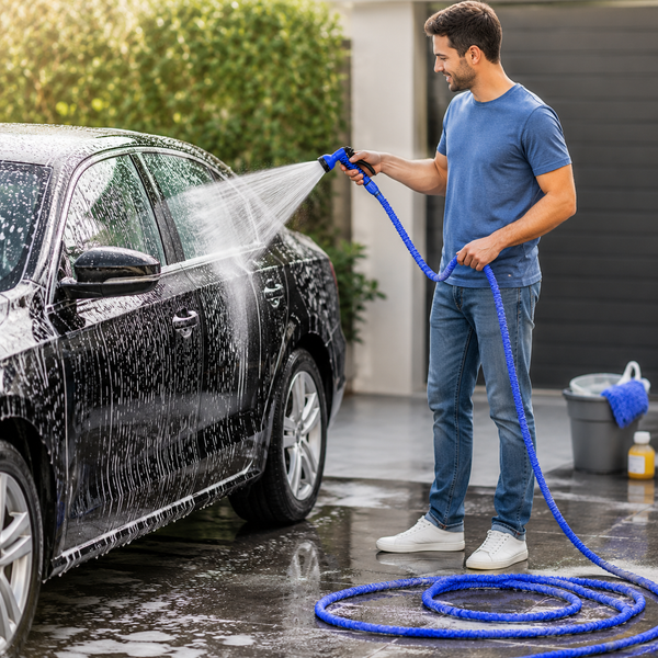 Make Watering Easier with the Expandable Garden Hose