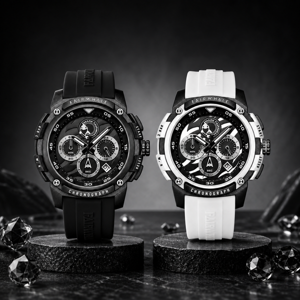 Luxury Chronograph Watch for Men with Premium Box