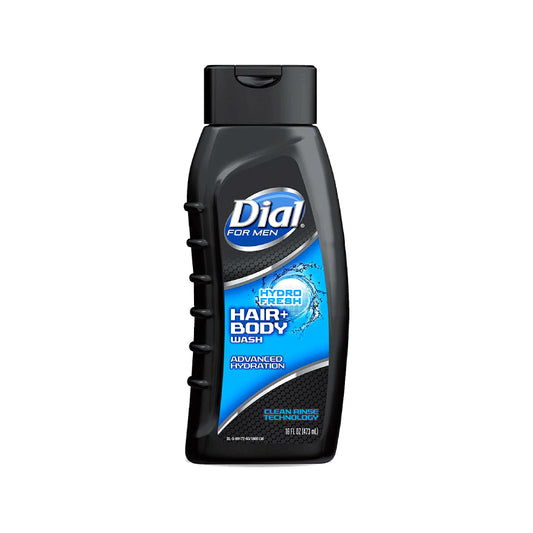 Dial For Men Hydro Fresh Hair & Body Wash (16 fl oz)