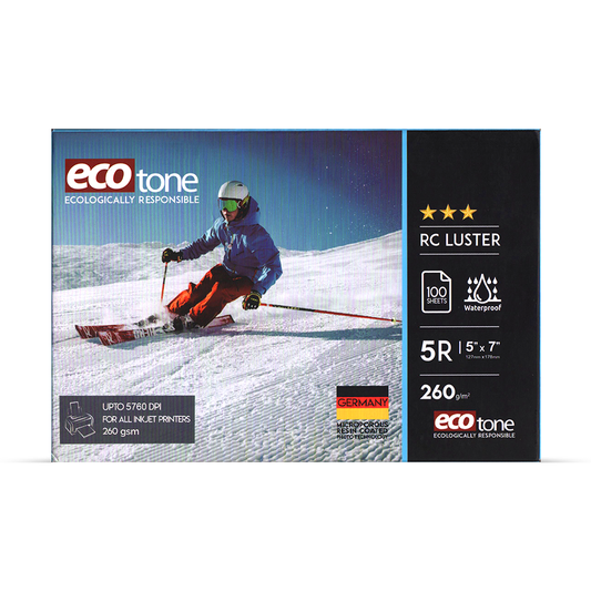 Ecotone RC Luster Inkjet Photo Paper 5R - 5 X 7 Inches 260 gm 100 sheets