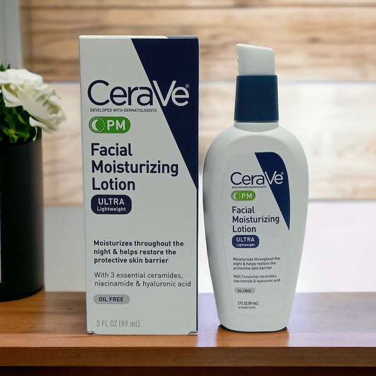 CeraVe PM Facial Moisturizing Lotion