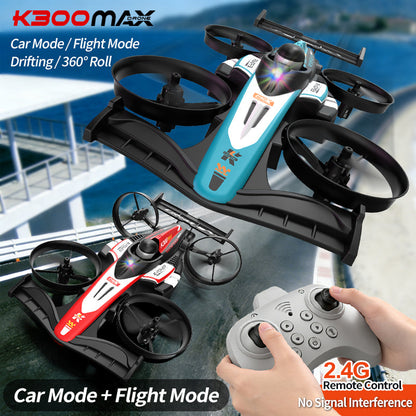 K300 Max Flying RC Sport Car Drone –  High Speed Dual Mode Racing & Flying Action