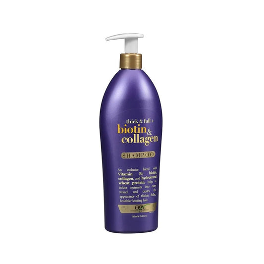 OGX Thick & Full + Biotin & Collagen Volumizing Shampoo – 25.4 Fl Oz