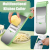 Multifunctional Vegetable Cutter Grater For Vegetables Slicers - Shredders Peeler Carrot Fruit Vegetable Cutting Kitchen Tool ( Random Colors)
