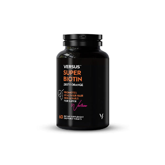 Versus Super Biotin – Hair, Skin & Nails Support, 60 Tablets