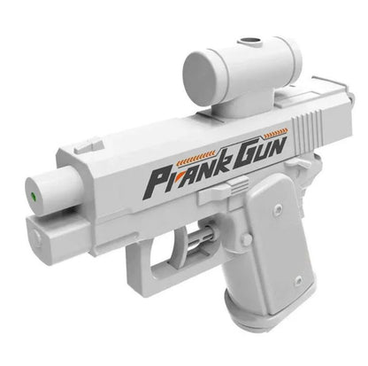 Funny Double-Sided Reverse Water Gun | Mini Tactical Prank Water Sprayer Toy for Kids & Adults | Summer Pool & Beach Water Blaster (Random Color)
