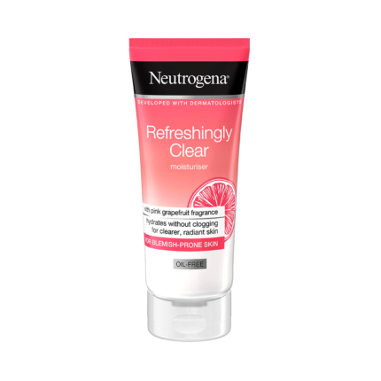 Neutrogena Refreshingly Clear Moisturiser With Pink Grapefruit Fragrance 50ml