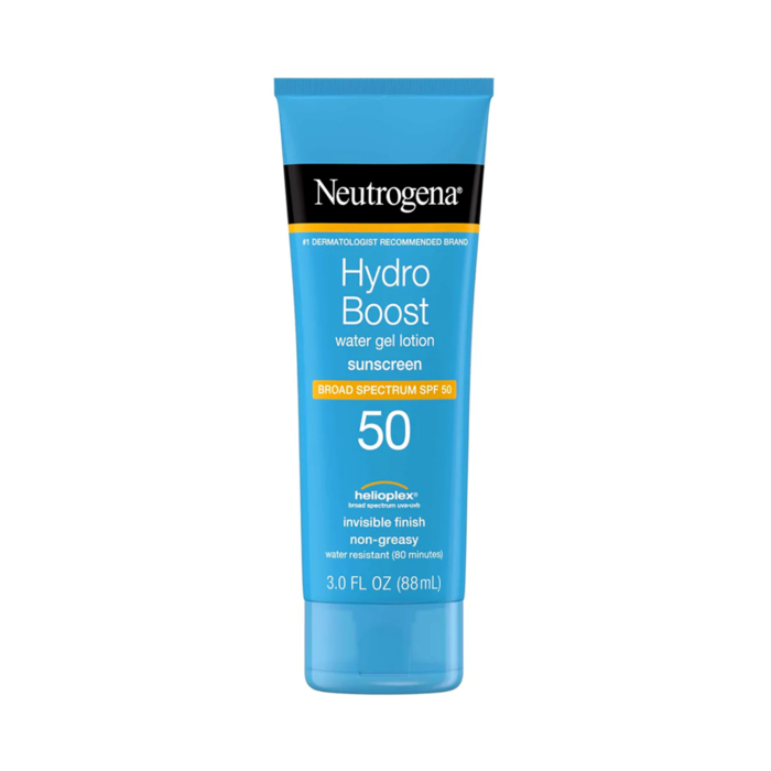 Neutrogena Hydro Boost Water Gel Lotion Sunscreen Broad Spectrum SPF 50 Water Resistant 3.0 fl oz