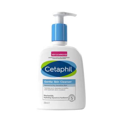 Cetaphil gentle skin cleanser Normal To Dry, Sensitive Skin (236ml)